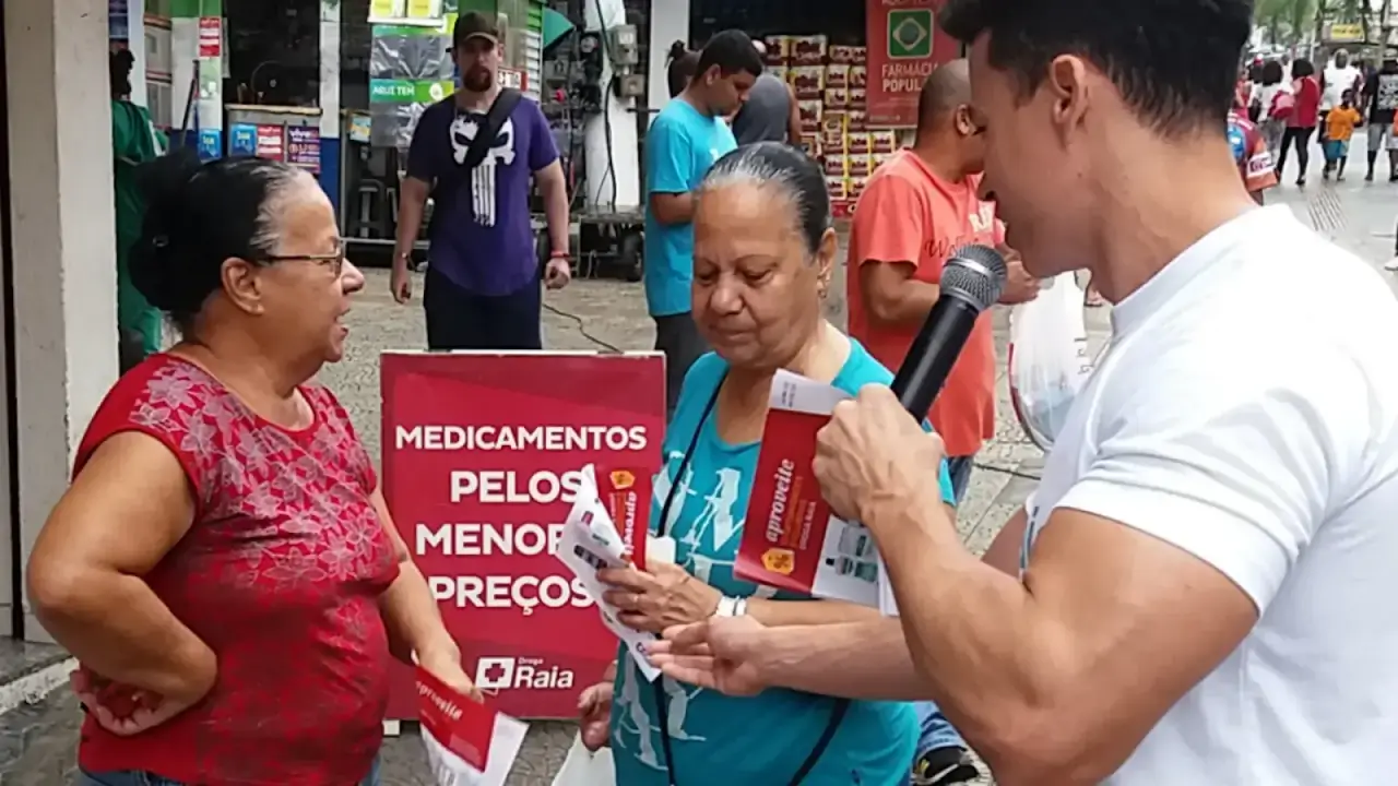 Ação de Vendas com Locução